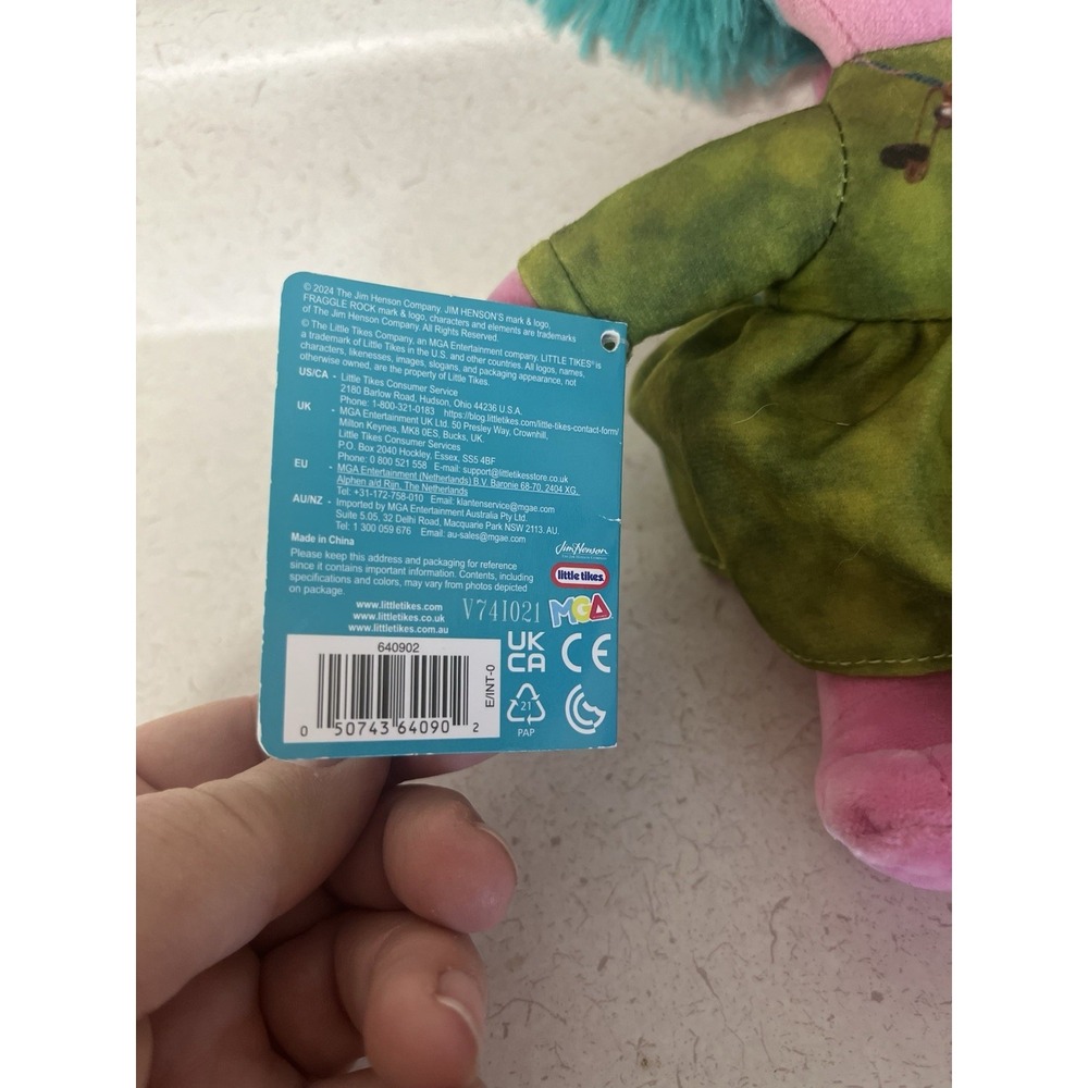 Jim Hensen Little Tikes Fraggle Rock Mokey New‎ with Tags - Picture 6 of 8